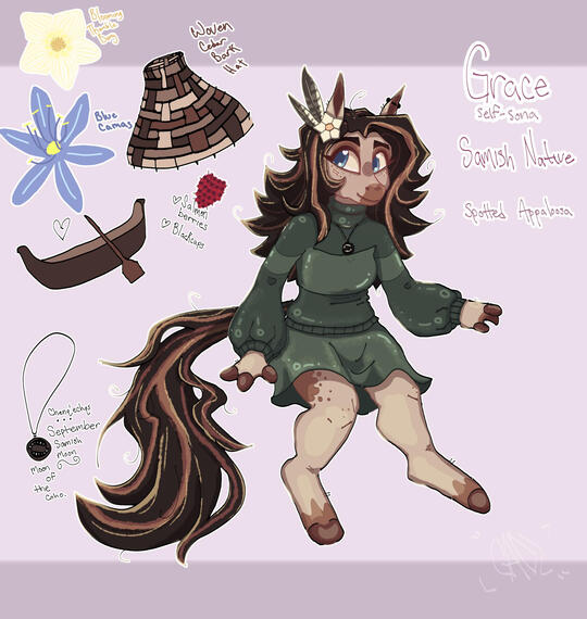 Furry Ref Sheet, OC