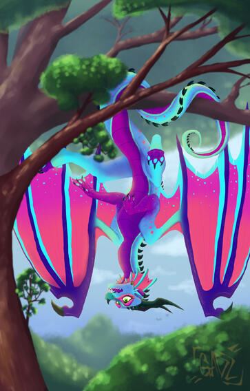 Owed Art | Rainwing